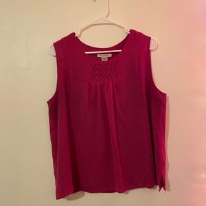 Covington blouse size large